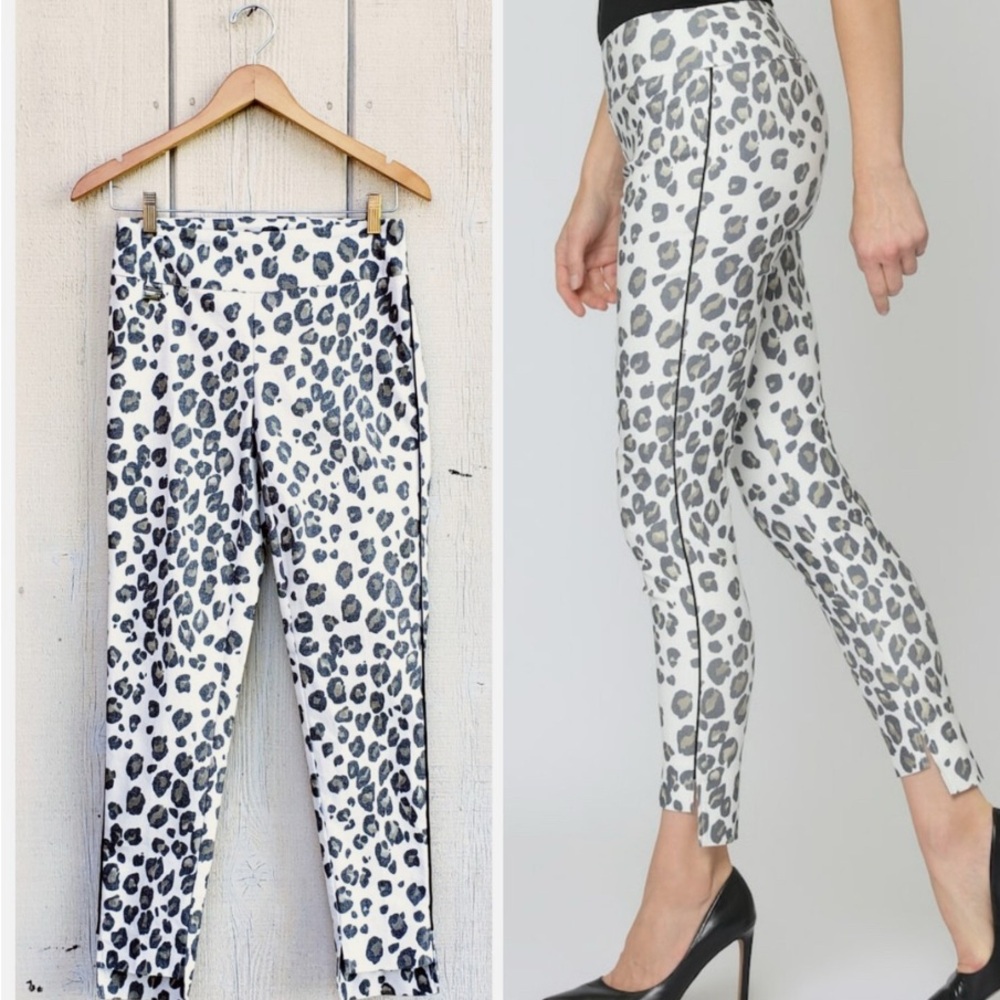 Leopard Print Women's Pants, size 10.